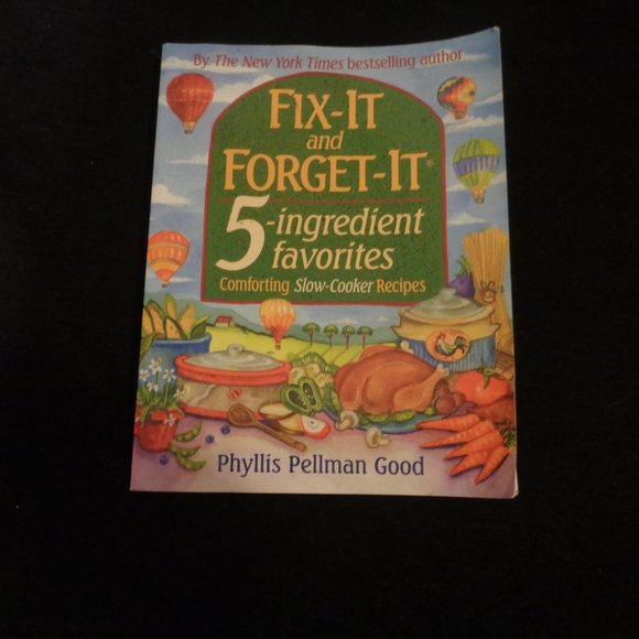 BOOK FIX-IT AND FORGET-IT 5 INGREDIENT FAVORITES SLOW COOKER RECIPES BY …